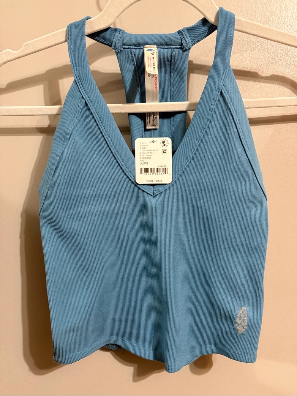 NWT Free People All Clear V-Neck Cami